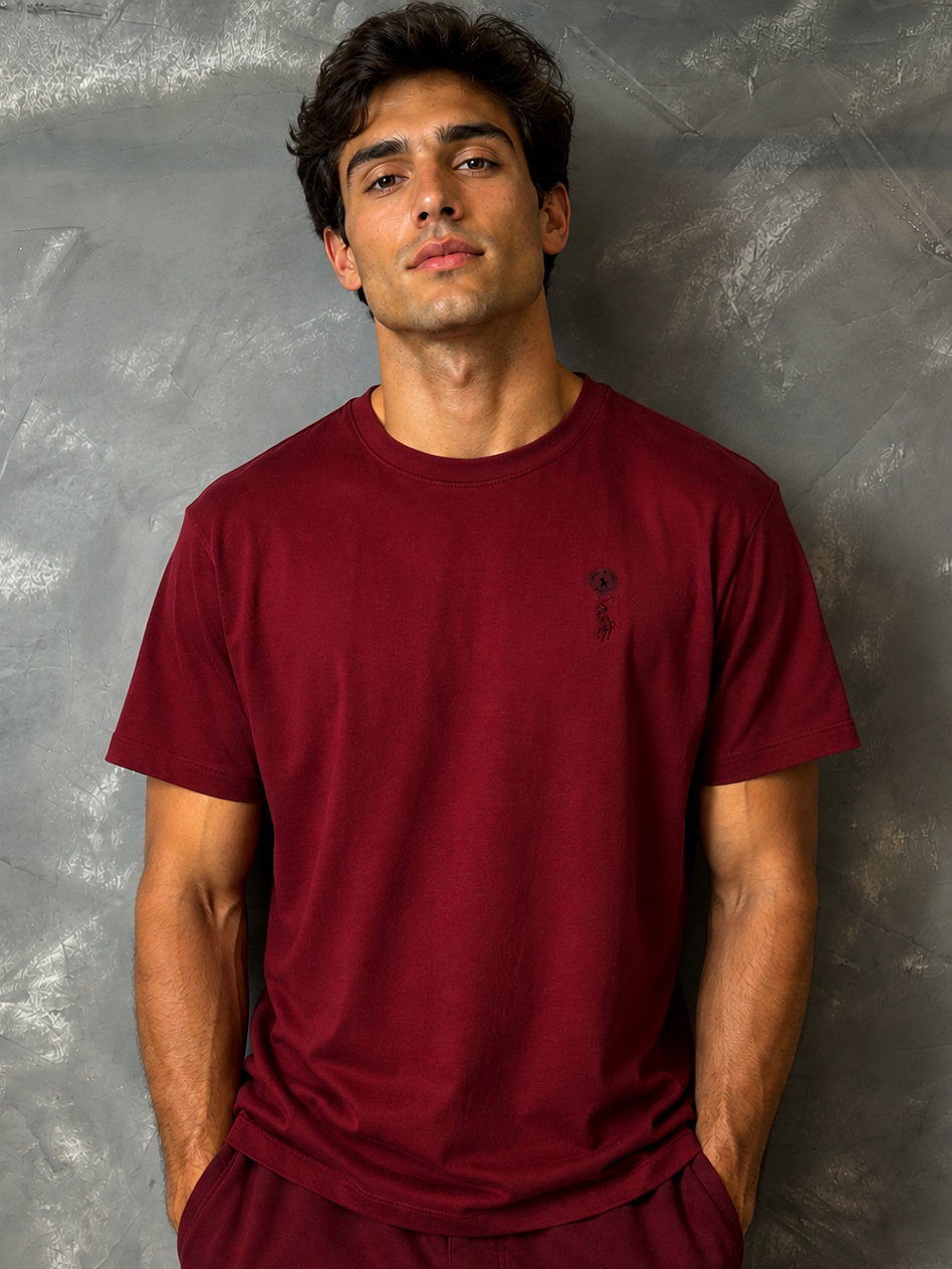 T-Shirt Ralph Lauren | Tee Special Cotton Pima - Bordô