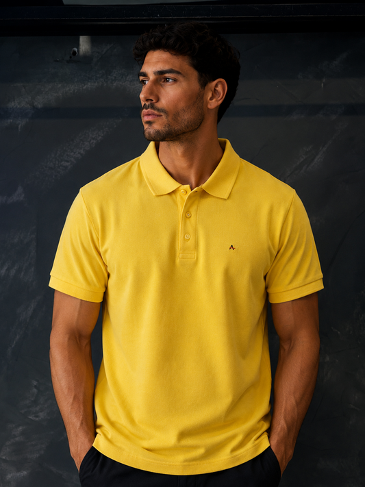 Camisa Polo Aramis Amarela
