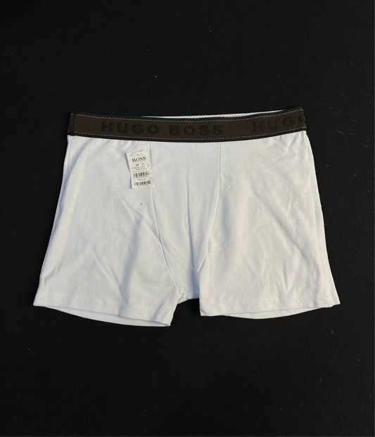 Cueca Hugo Boss Branca | cós Marrom