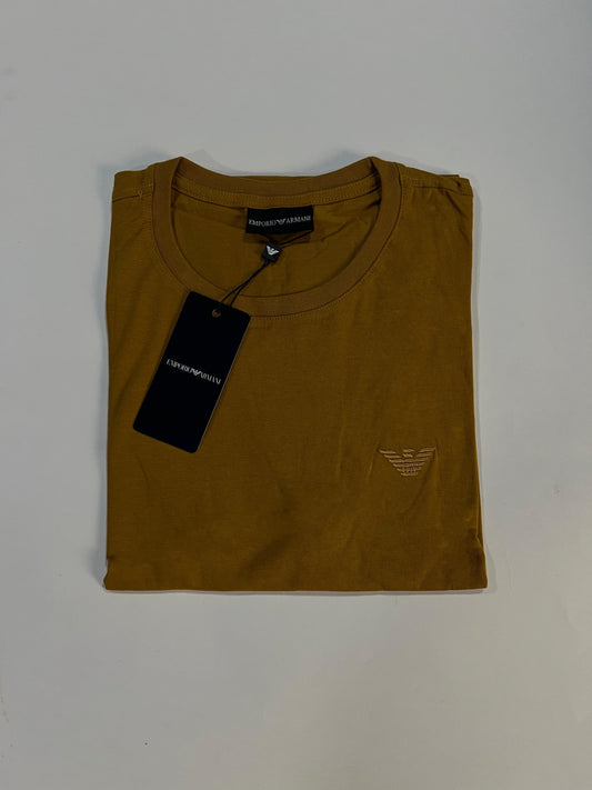 T-Shirt Armani | Tee Special Cotton Stretch Pima -  Cáqui