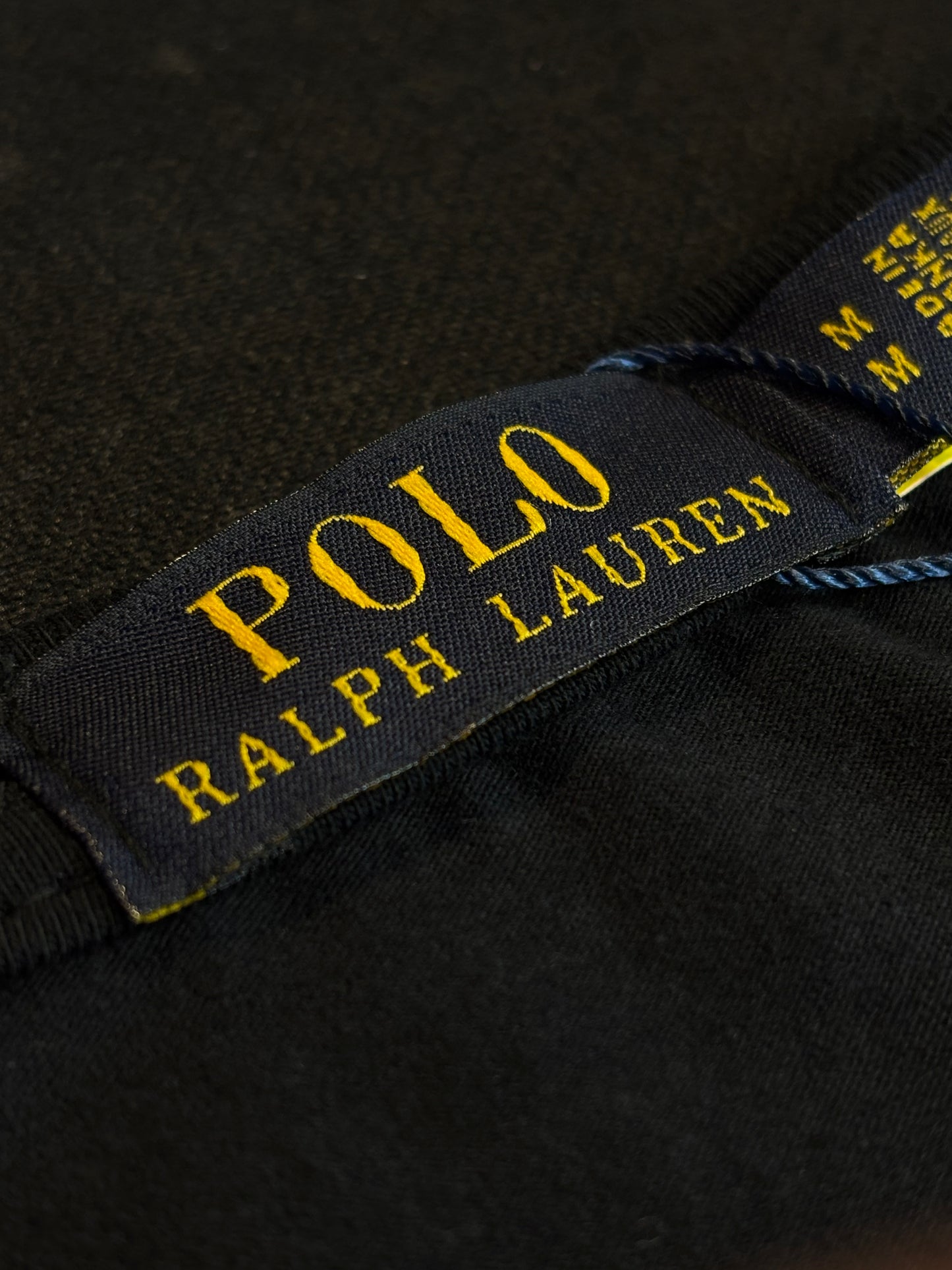 T-Shirt Ralph Lauren Tee Special Cotton Pima All Black