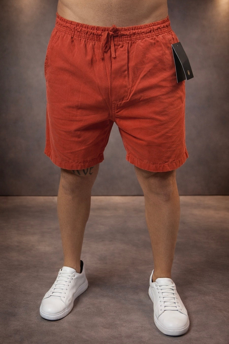 Short Casual Osklen | Sarja natural Flow - Orange