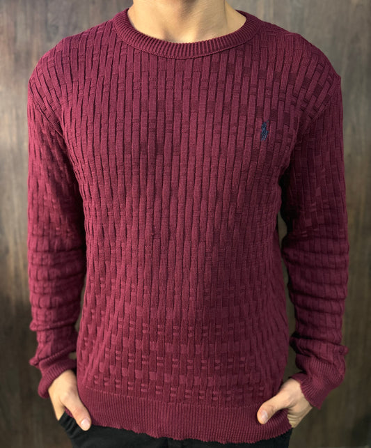 SUÉTER RALPH LAUREN VINHO