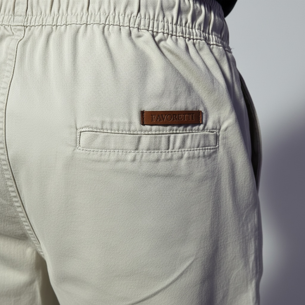 Short Casual Favoretti | Sarja Ateliê - Cannoli Cream