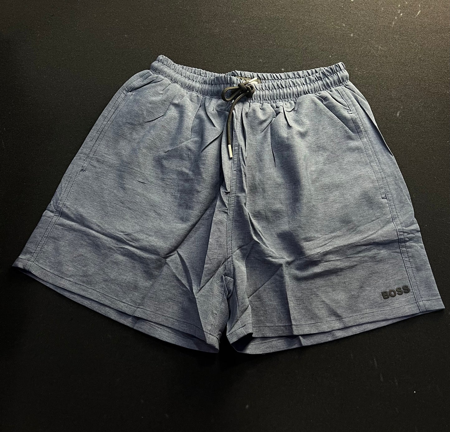 BEACH SHORT BOSS - CINZA CHUMBO