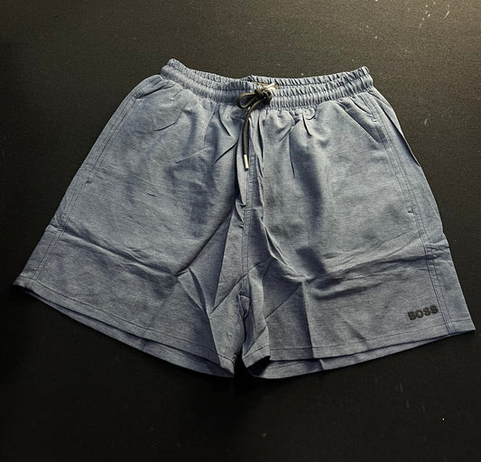 BEACH SHORT BOSS - CINZA CHUMBO