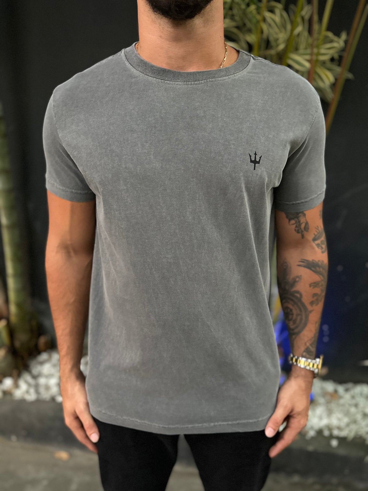 CAMISETA OSKLEN STONE - Cinza