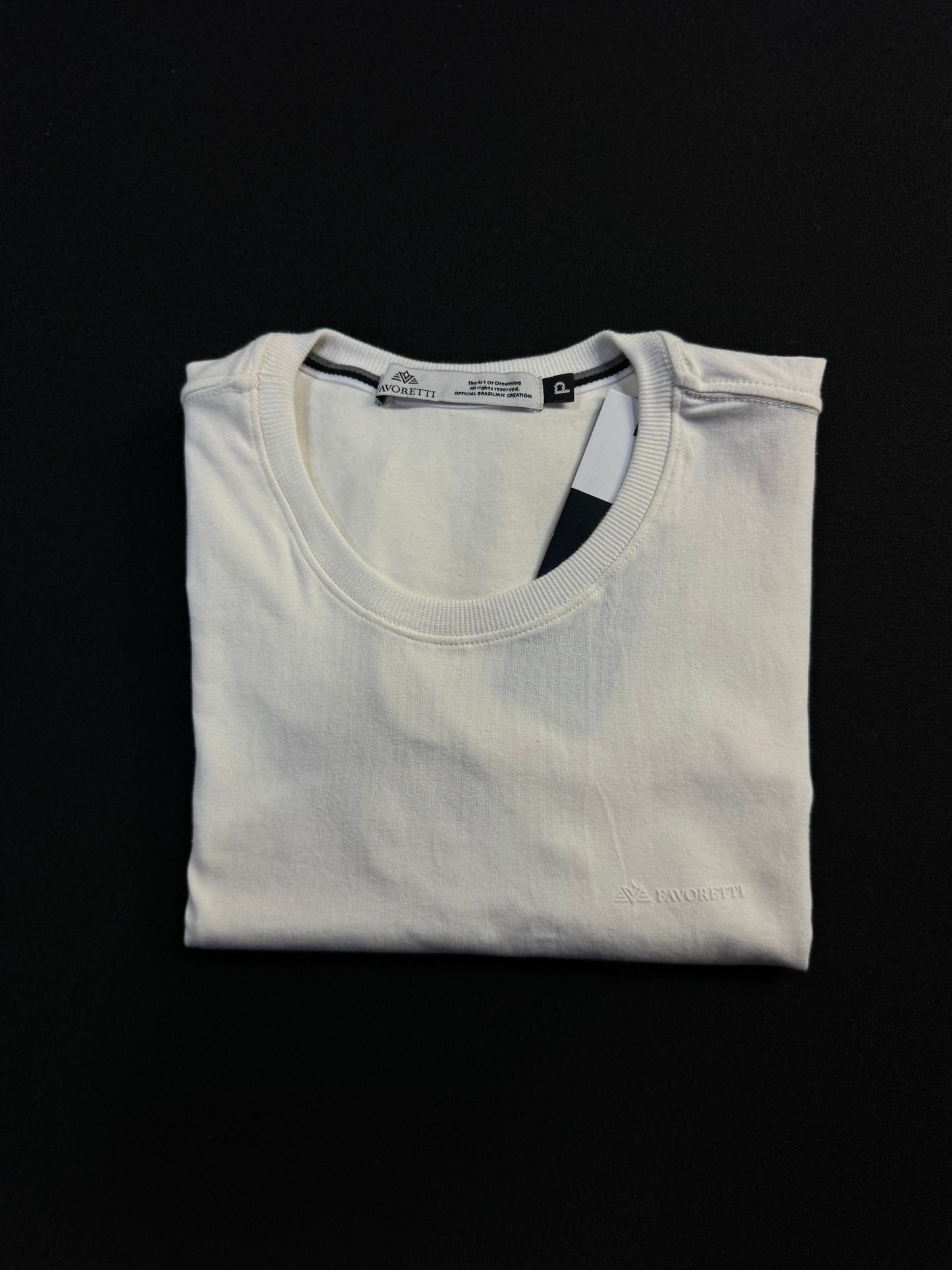 T-Shirt FAVORETTI | Drop Essenza - Natural Off White