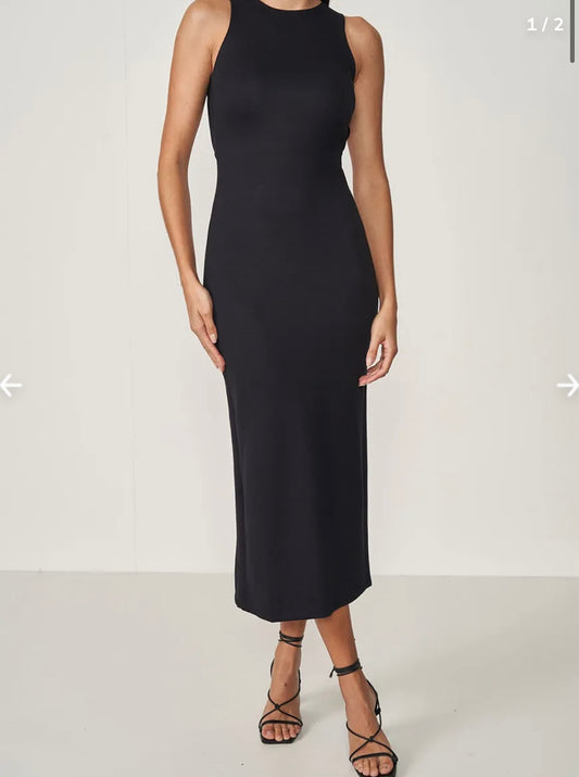 VESTIDO COLCCI JEANS PRETO