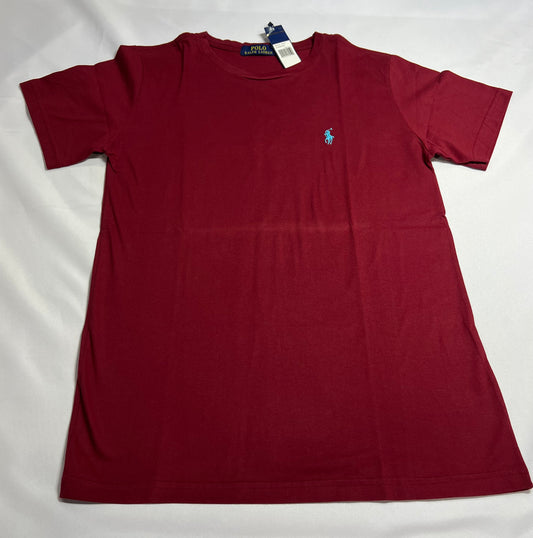 CAMISETA RALPH LAUREN| Básica Essencial - Vinho