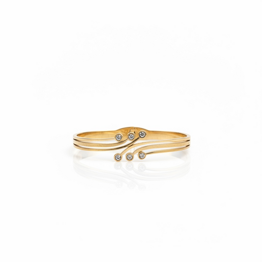 Bracelete Nature | Iconic Luxury 2 anos de garantia - Gold Steel