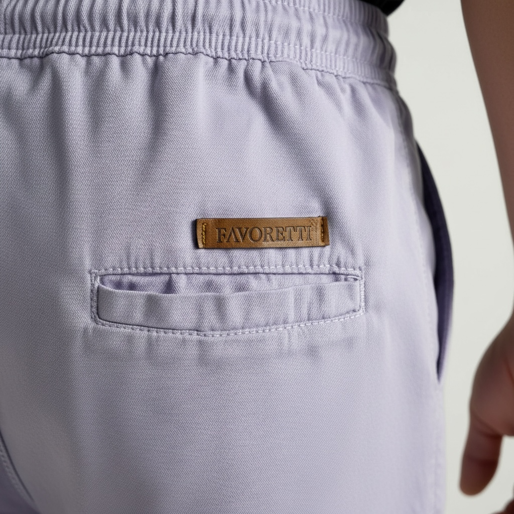Short Casual Favoretti | Sarja Ateliê - Purplish