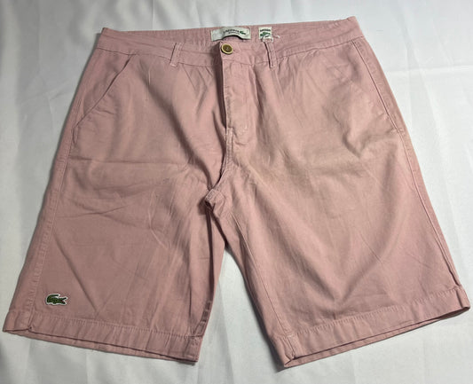 BERMUDA BRIM LACOSTE ROSA