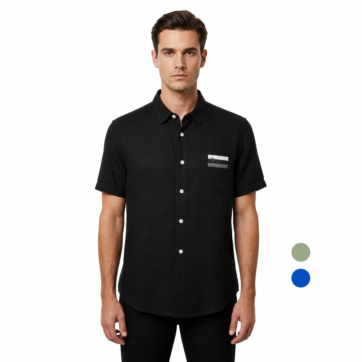 Camisa Resort Favoretti Linho Ruka/Lavi FAVFLAG