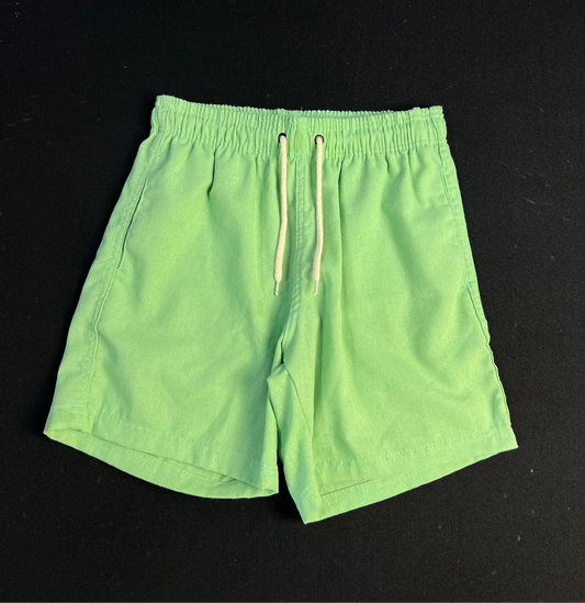 Short Casual Linho | Natural Flow - Verde Limão
