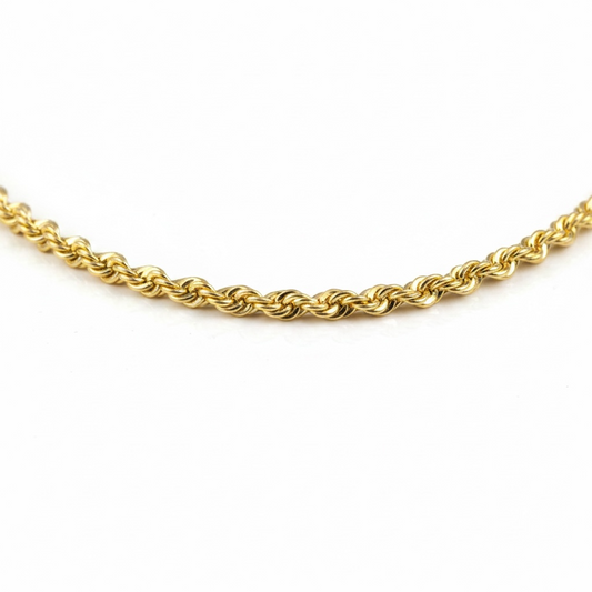 Cordão baiano | corrente banhada a ouro 18K | 60cm