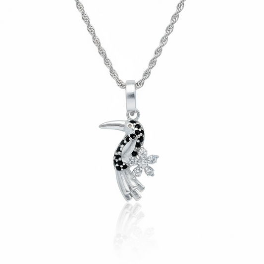 Berloque | Prata 925 Collection Pandora - Nature Bird