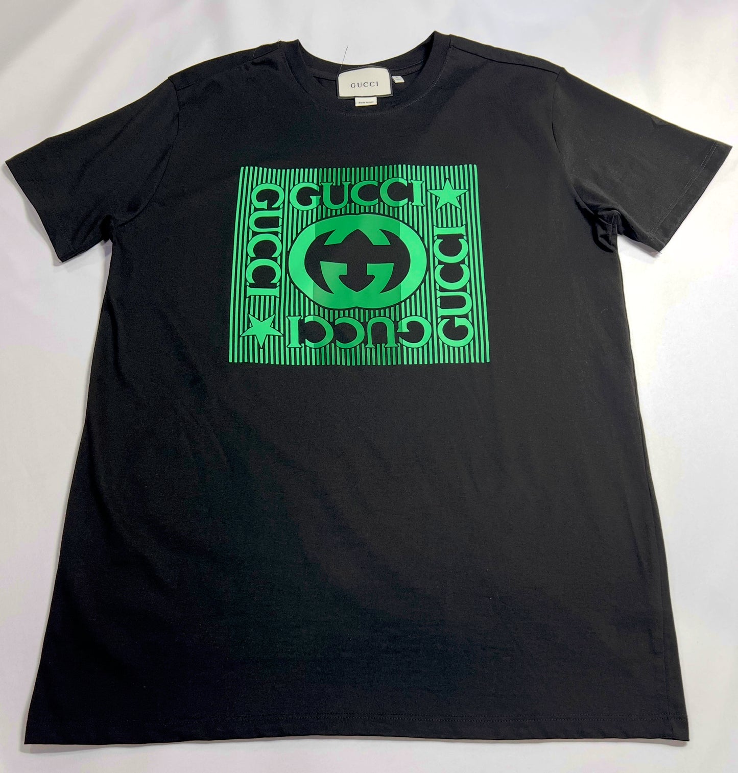 CAMISETA PERUANA GUCCI PRETA