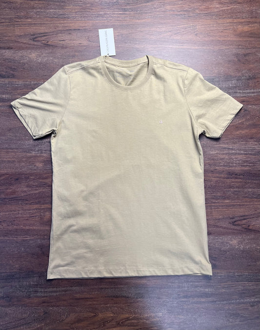 CAMISETA CALVIN KLEIN| Básica Essencial - Bege