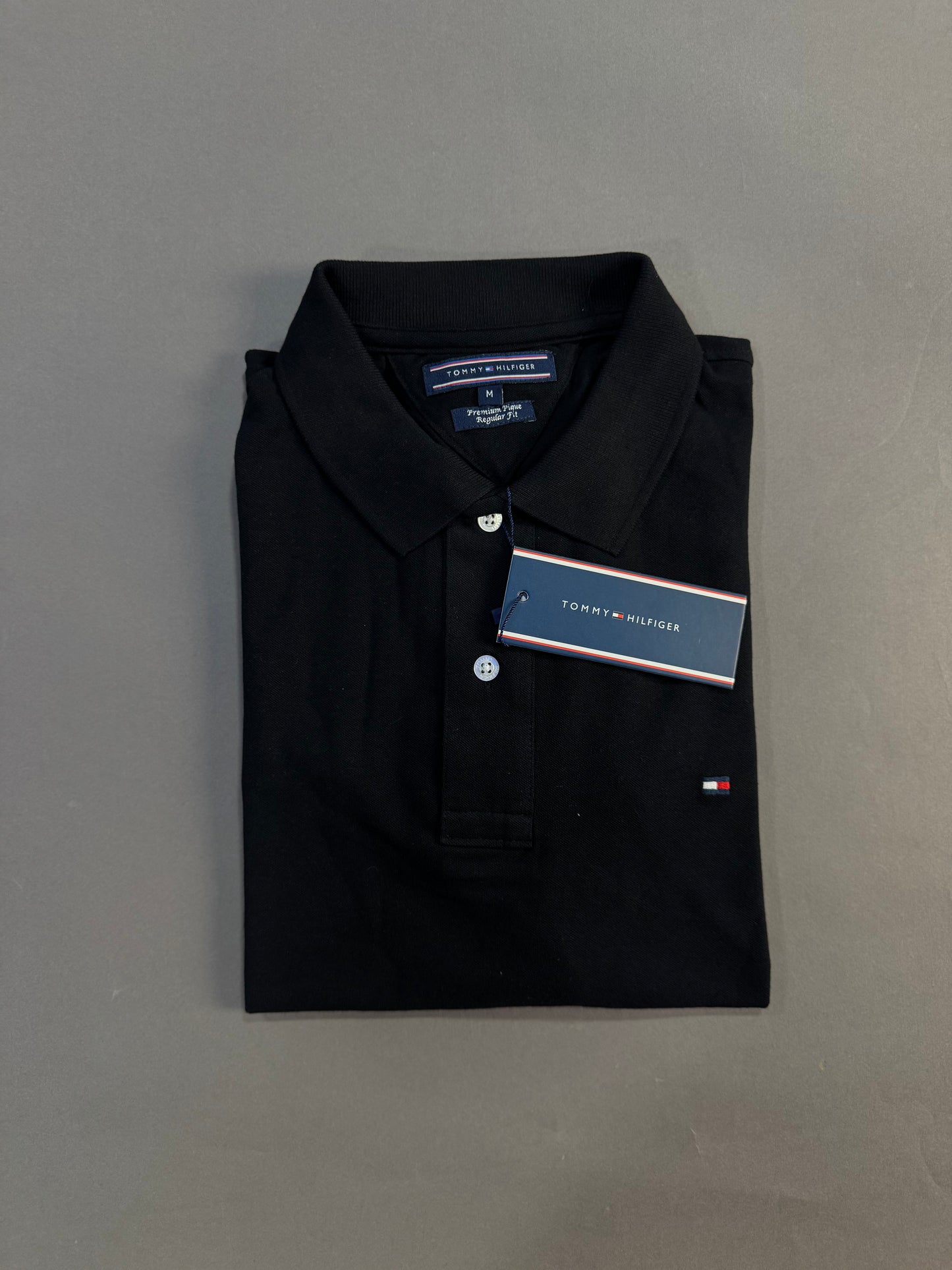 Camisa Polo Tommy Hilfiger | Piquet - Noite