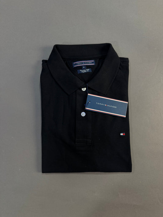 Camisa Polo Tommy Hilfiger | Piquet - Noite