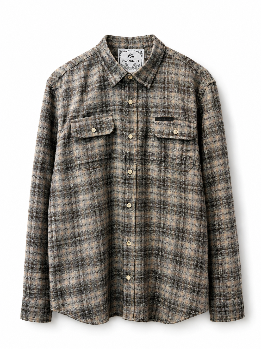 Camisa Favoretti Xadrezfav Vintage Drop 1