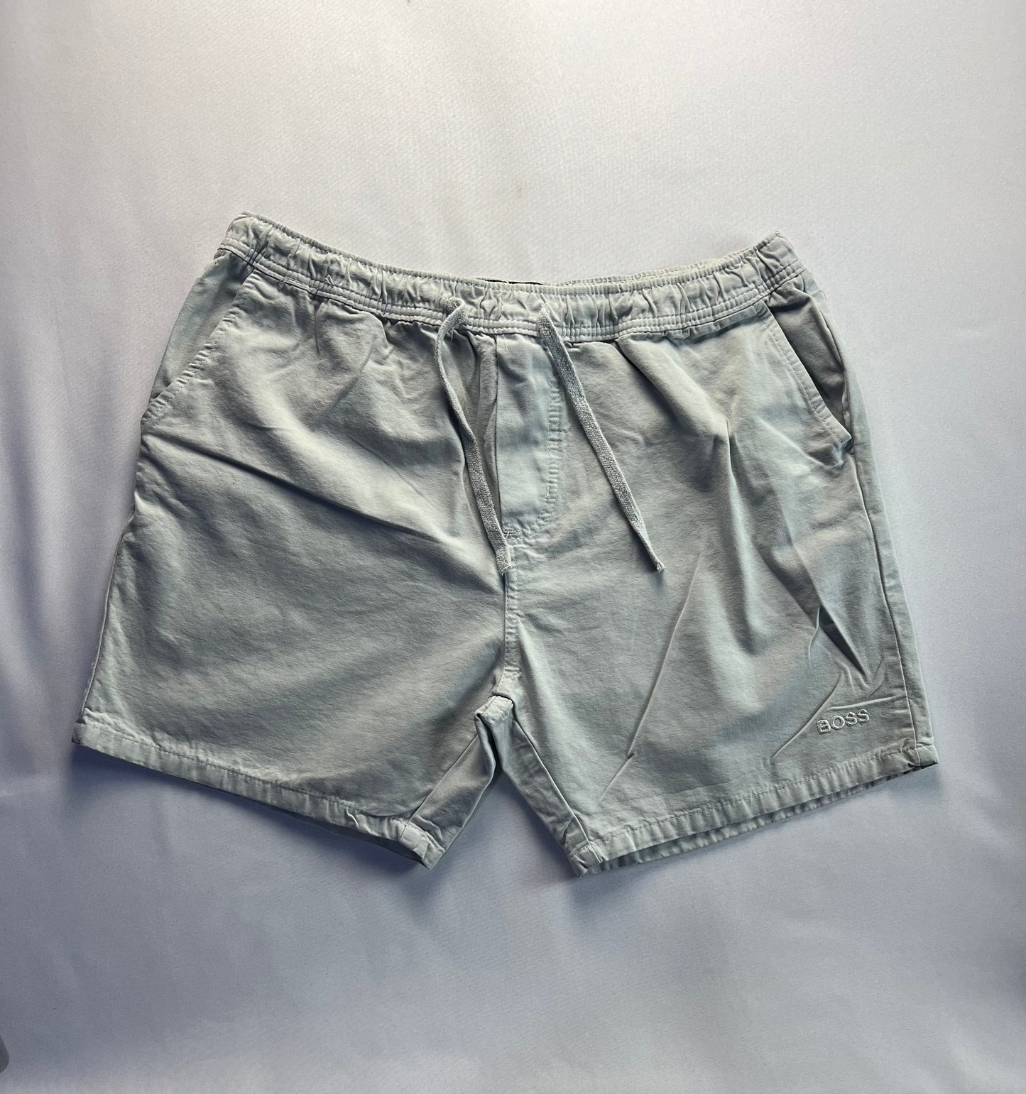 Short Casual Boss | Sarja natural Flow - Cinza