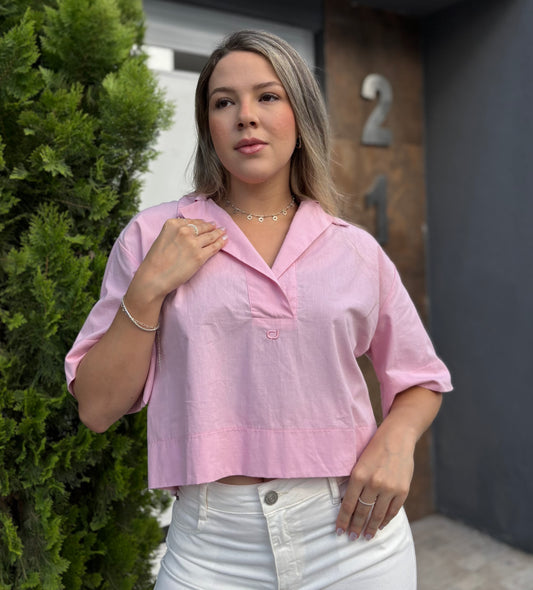 BLUSA COLCCI - ROSA
