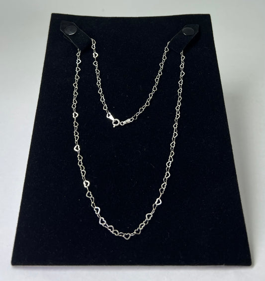 CORRENTE LOVE PRATA 925 50 CM