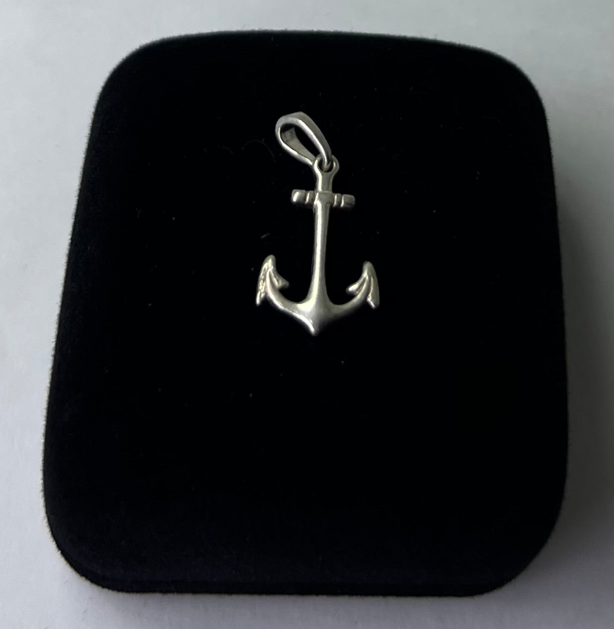 PINGENTE ÂNCORA PRATA