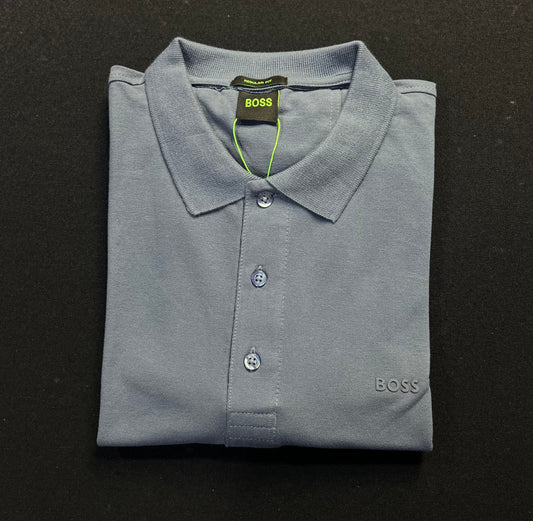 Gola Polo Boss | Clássica - Azul Grisalho