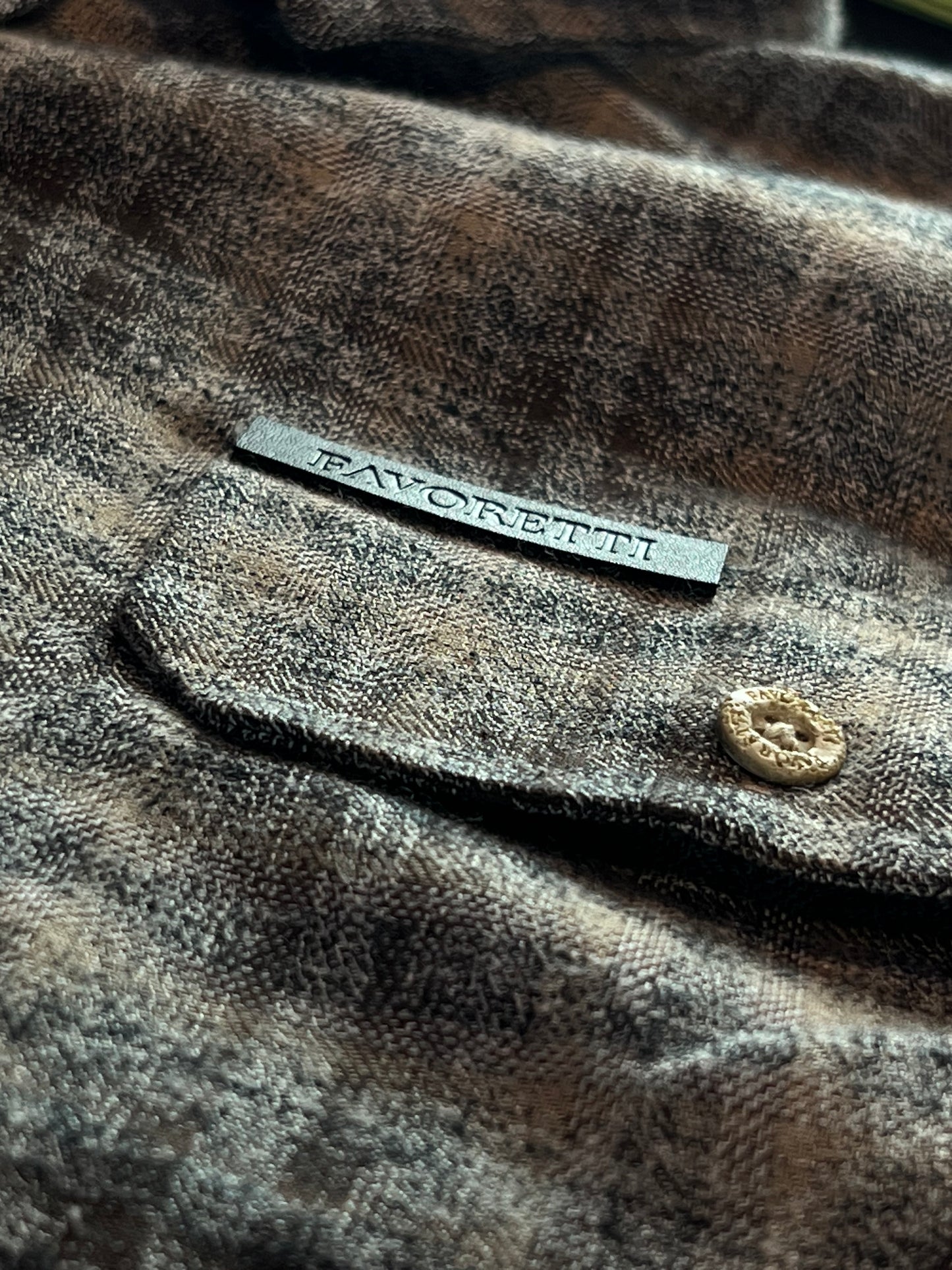 Camisa Favoretti Xadrezfav Vintage Drop 1