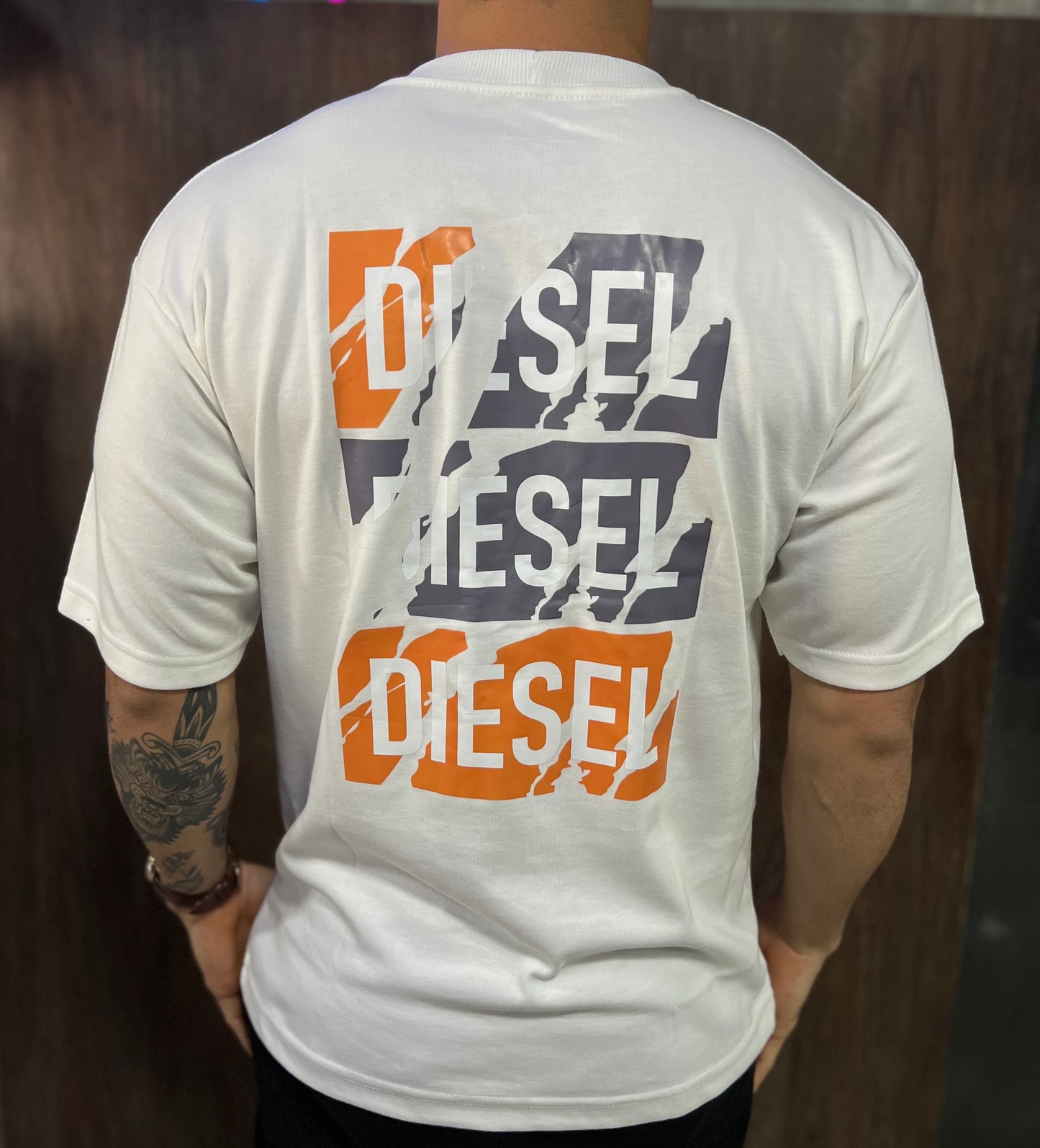 Oversized Diesel | Wide Presence - Off White