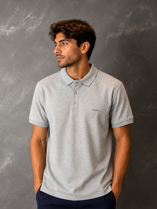 Camisa Polo CCI Cinza