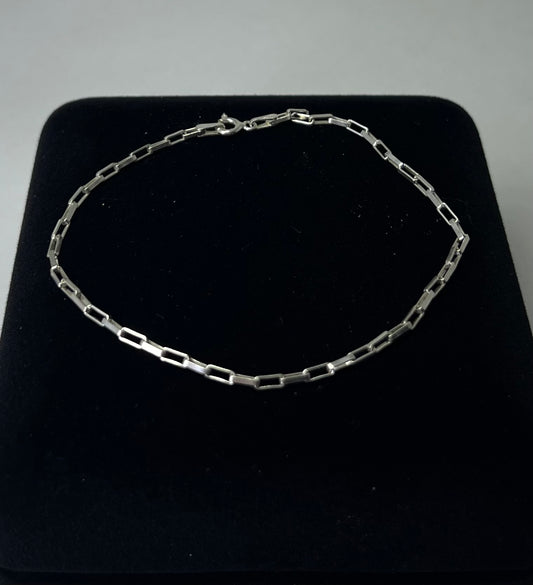 PULSEIRA PRATA TIJOLINHO