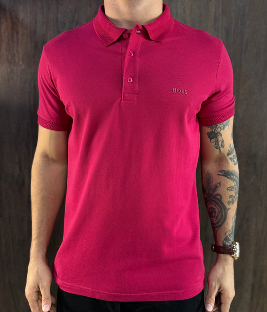 Gola Polo Boss | Clássica - Rosa Raspberry
