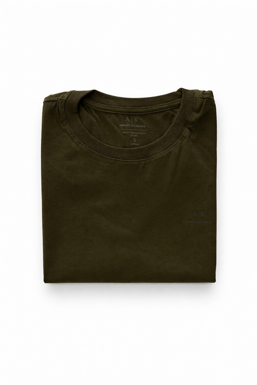T-Shirt Armani Exchange | Special Tee Super Cotton Pima - Verde Savana