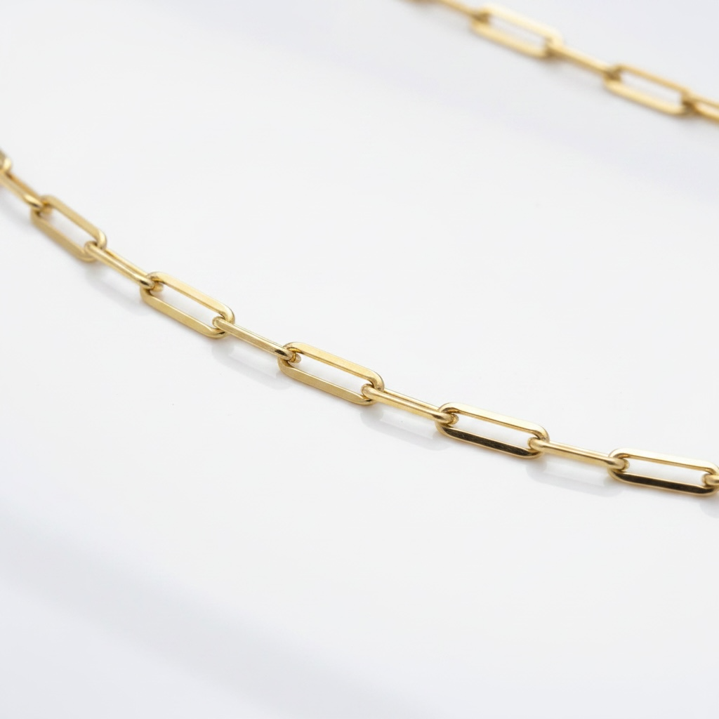 Cartier Palito| corrente banhada a ouro 18K | 60cm