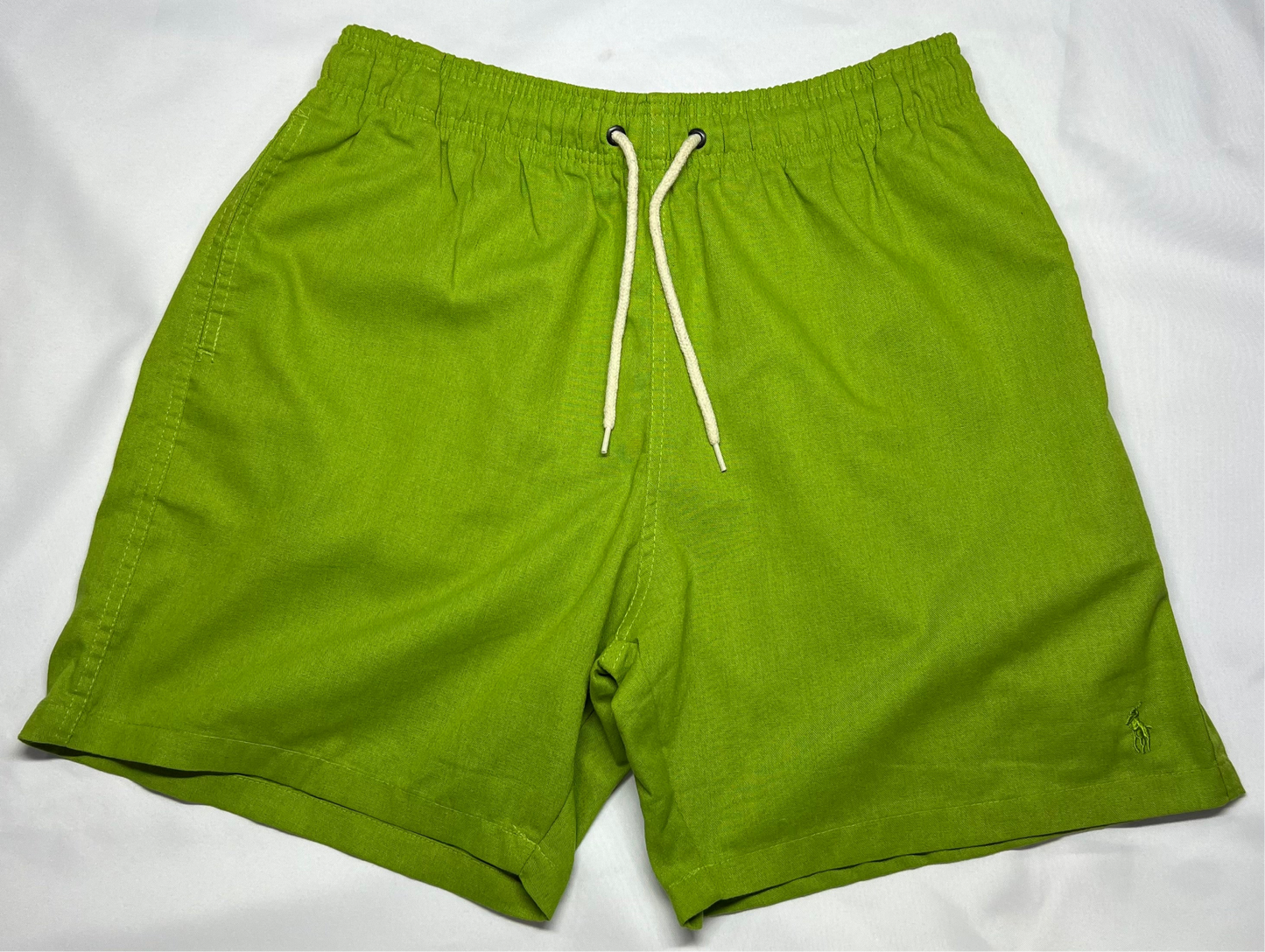 SHORT CASUAL LINHO RALPH LAUREN VERDE LIMÃO