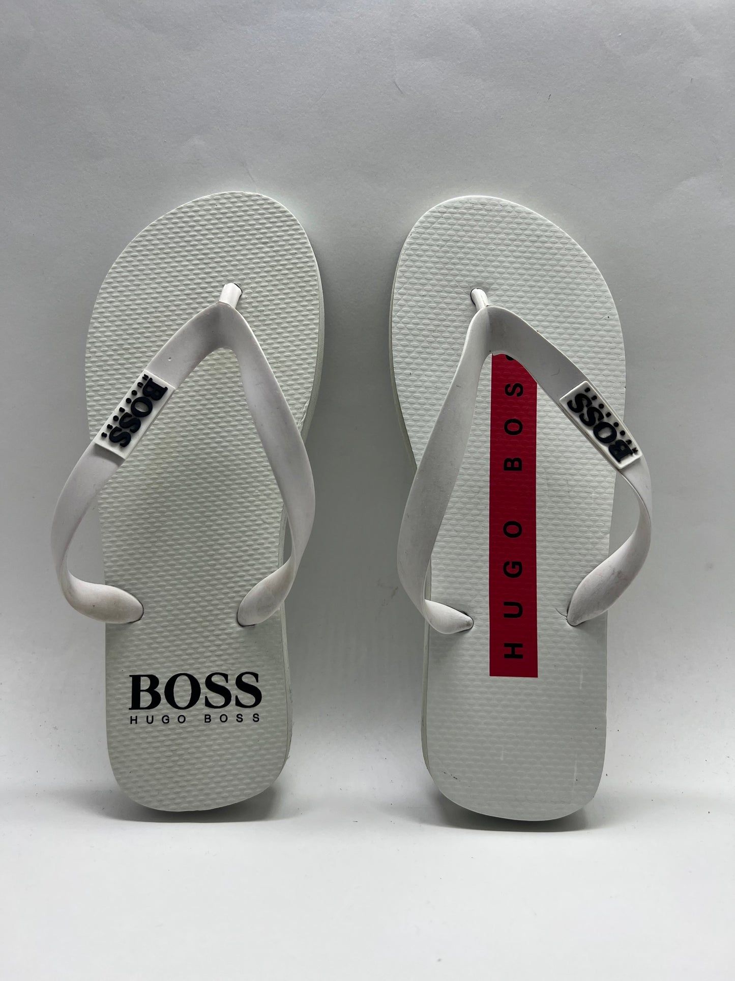 SANDÁLIA HUGO BOSS BRANCA