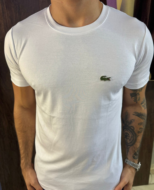 Peruana LACOSTE | Linha Luxo - PURE CLASSIC Ice White