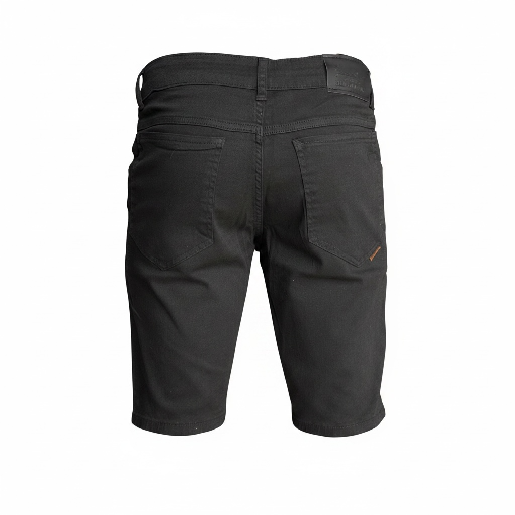 Bermuda Jeans ELLUS | Sarja Soft - Black Onyx