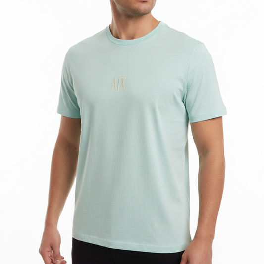 T-Shirt Armani | Pima - Classica Azul
