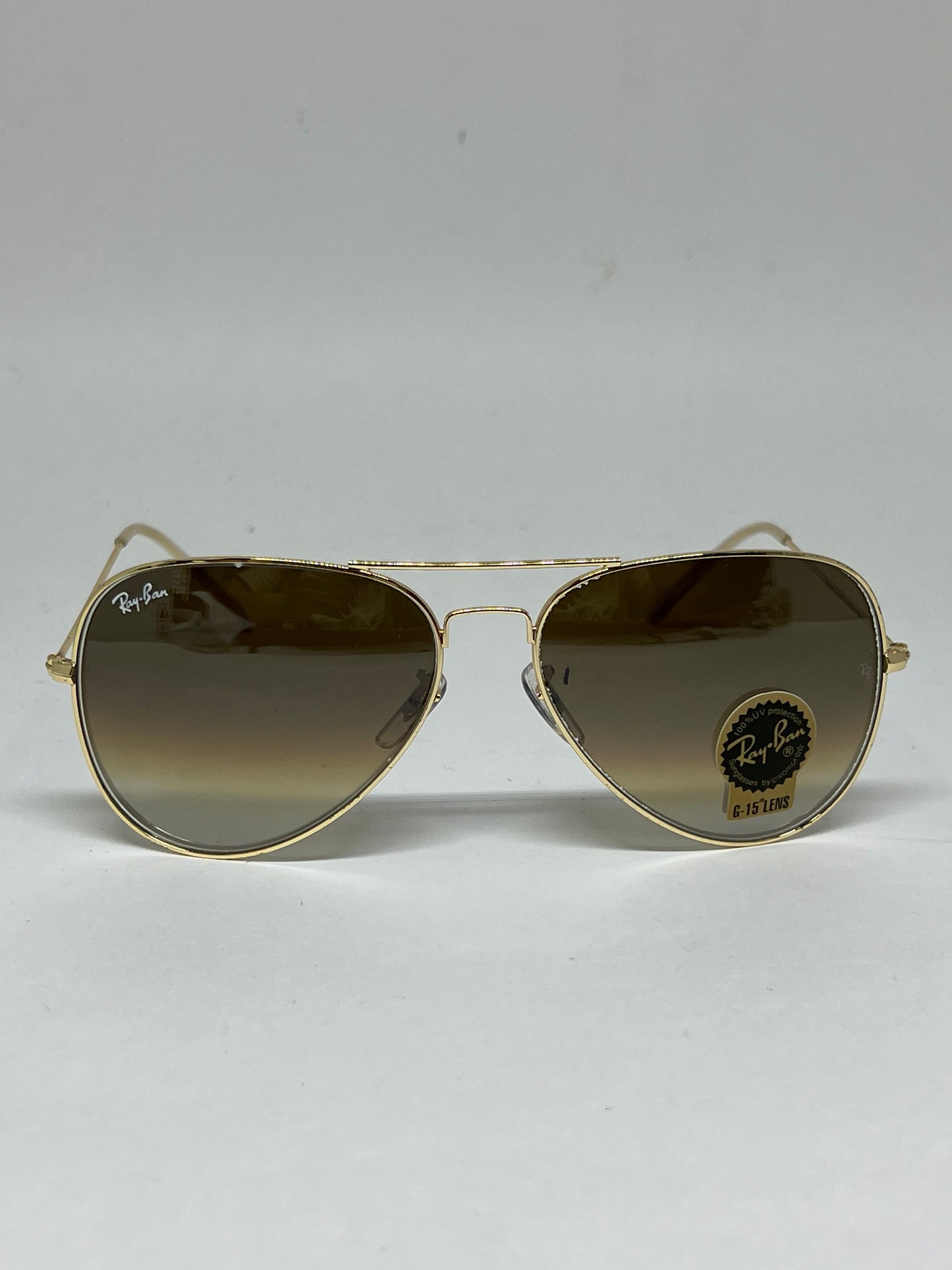 ÓCULOS RB AVIADOR DOURADO