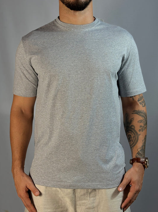 T-Shirt X | Algodão Tradicional - Cinza