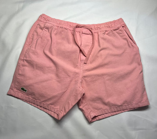SHORT CASUAL LACOSTE ROSA