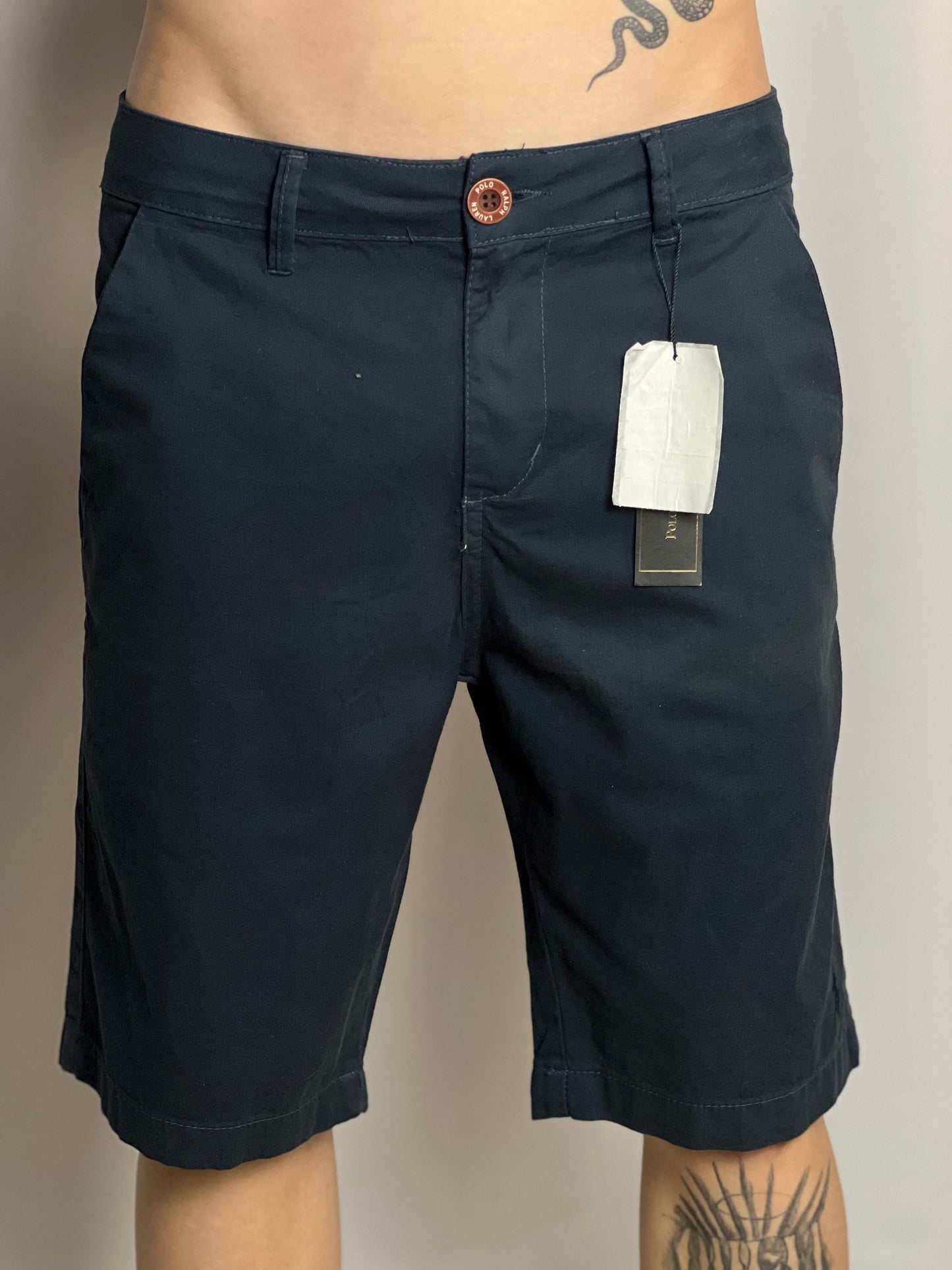 Bermuda Alfaiataria Ralph Lauren| Sarja Twill Soft - Azul Marinho