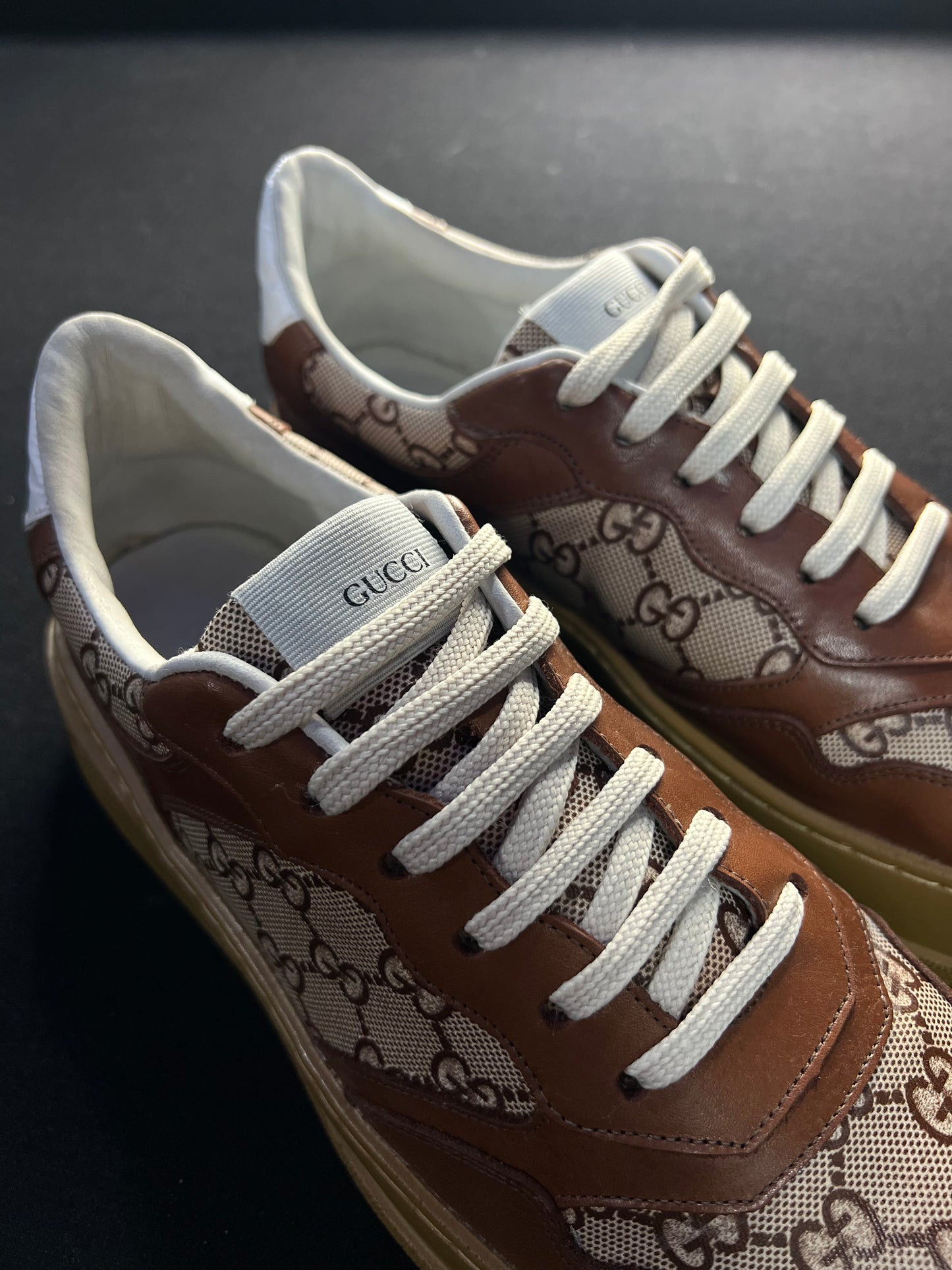 Tênis Gucci | GG - Beige  Ebony
