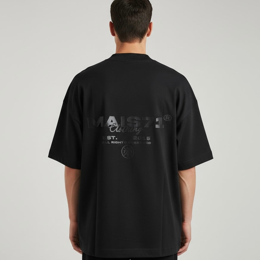 Camiseta Oversized | +71 All Black