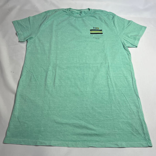 CAMISETA OSK STONE RIO DE JANEIRO VERDE ÁGUA